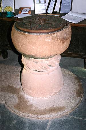 St Enodoc - The Font